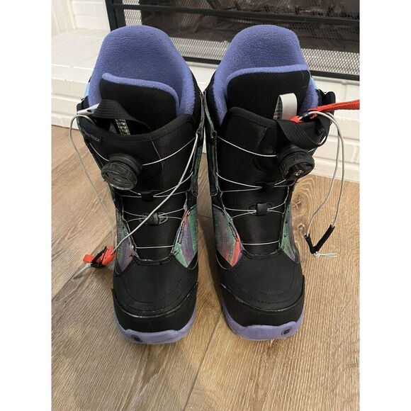 Burton Starstruck BOA Snowboard Boots Womens Size 8 US Multi Color - Picture 4 of 8